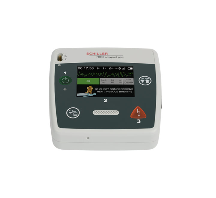 Desfibrilador de bolsillo FRED Easyport plus Schiller