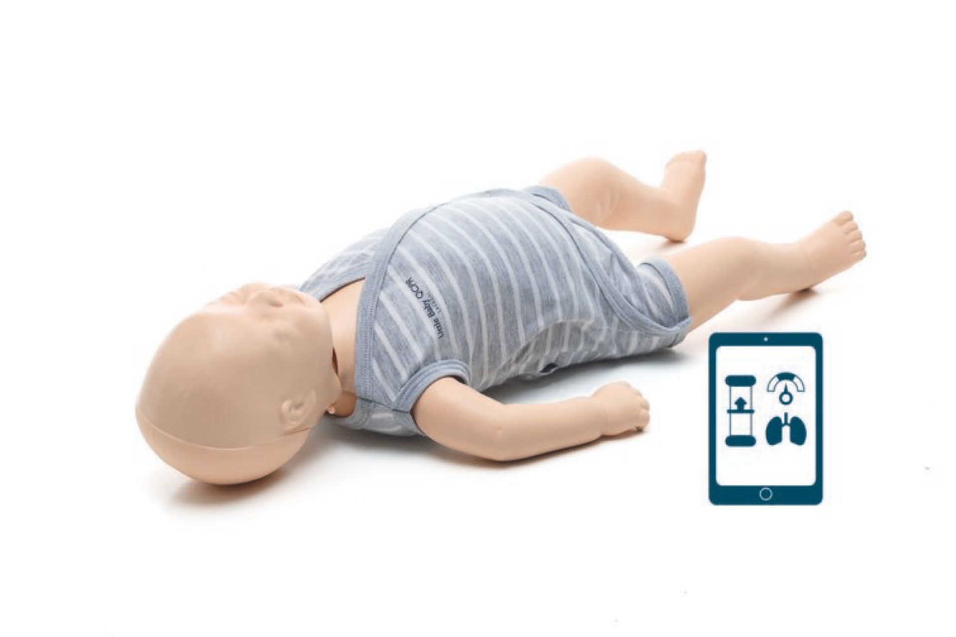 Maniquí de RCP bebé QCPR.