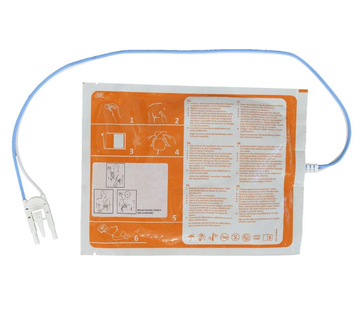 Electrodos M&B AED 7000.