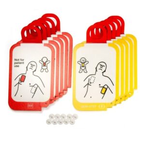 Electrodos Lifepak CR2 Trainer.